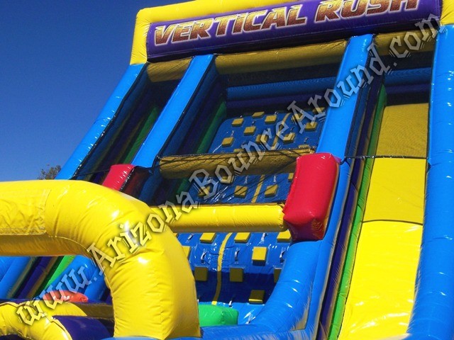 Rental Vertical rush inflatable obstacle course Arizona